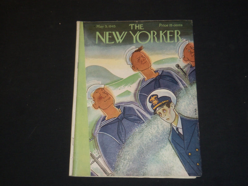 1945 MAY 5 THE NEW YORKER MAGAZINE - ILLUSTRATED COVER - NY 117
