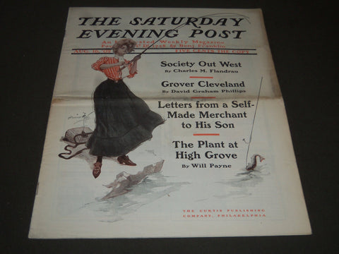 1902 AUGUST 16 THE SATURDAY EVENING POST MAGAZINE - HARRISON FISHER - SP 1055