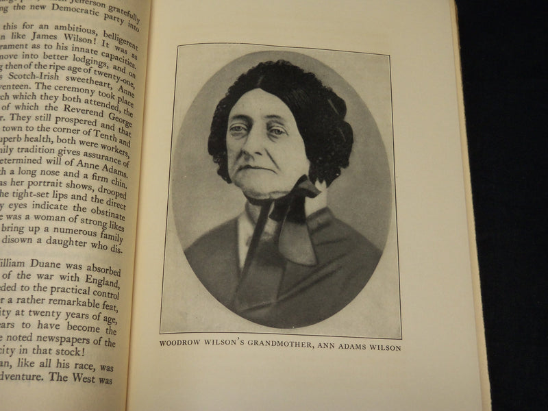 1927 WOODREW WILSON LIFE & LETTERS BY RAY STANNDARD BAKER VOLUME 1 & 2 - KD 1433