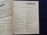 1946 FEBRUARY FORTUNE MAGAZINE - GREAT COVER & ADS - F 926