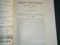 1910-1919 ANNALES D'OCULISTIQUE MAGAZINE LOT OF 60 + 4 VOLUMES - R 1106