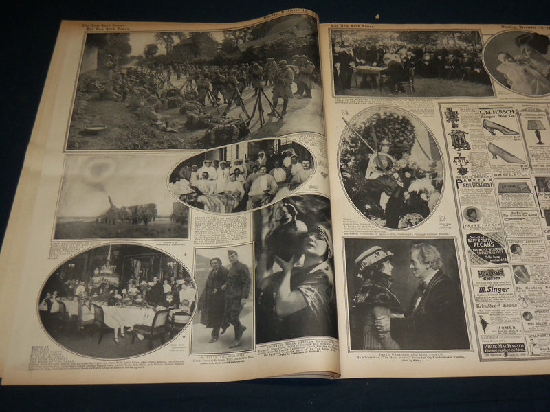1916 DECEMBER 10 NEW YORK TIMES ROTO PICTURE SECTION - BILLIE BURKE - NT 8960