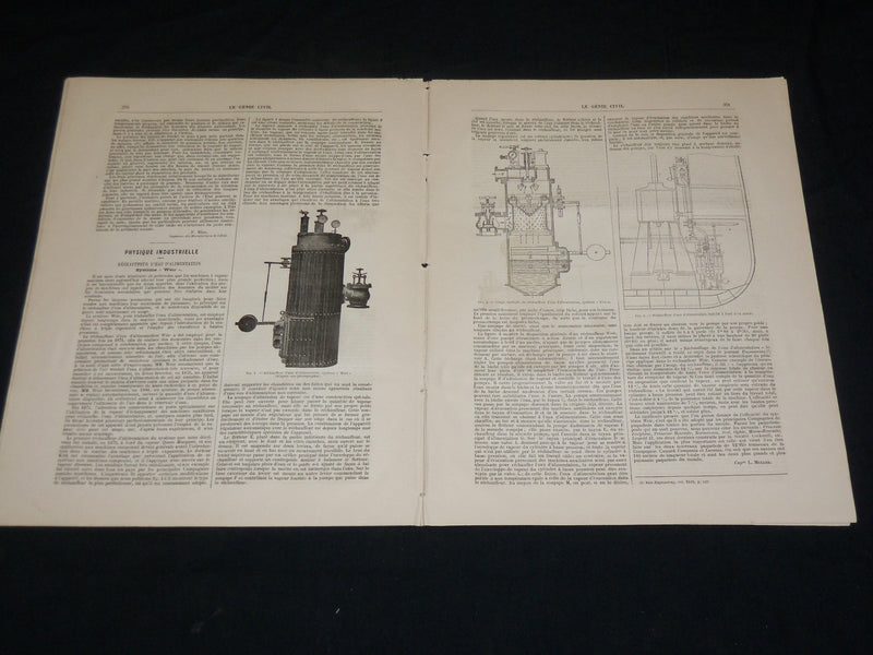 1867 LE GENIE CIVIL FRENCH INDUSTRIES MAGAZINE LOT OF 13 ISSUES - NP 5364