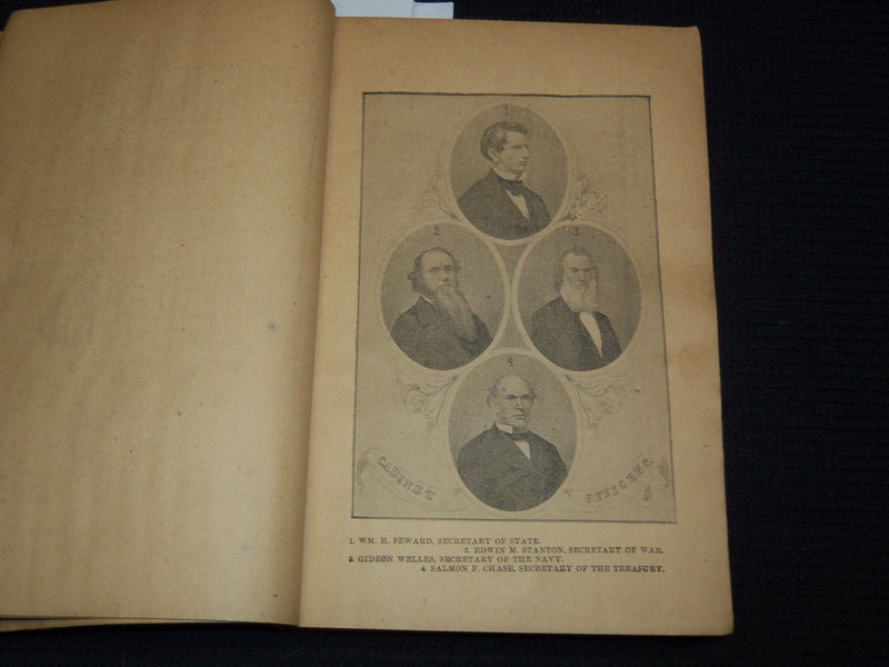 1898 THE GREAT REBELLION VOLUME 1 & 2 BY J. T. HEADLEY - SOFTCOVER - KD 936