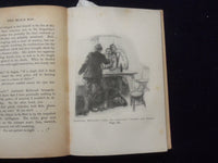 1908 THE BLACK BAG HARDCOVER BOOK BY LOUIS JOSEPH VANCE & T. FOGARTY - KD 8406