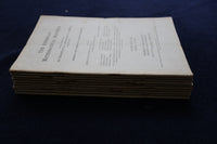 1922 THE AMERICAN MATHEMATICAL MONTHLY MAGAZINE - LOT OF 10 - O 3388