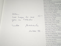 1992 SPANISH SPLENDOR BOOK INSCRIBED BY JUAN JOSE JUNQUERA Y MATO - D 363