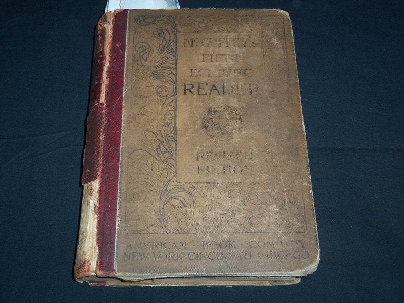 1896 MCGUFFEY'S FIFTH ECLECTIC READER BOOK - REVISED EDITION - K 2003