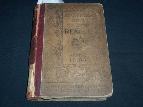 1896 MCGUFFEY'S FIFTH ECLECTIC READER BOOK - REVISED EDITION - K 2003