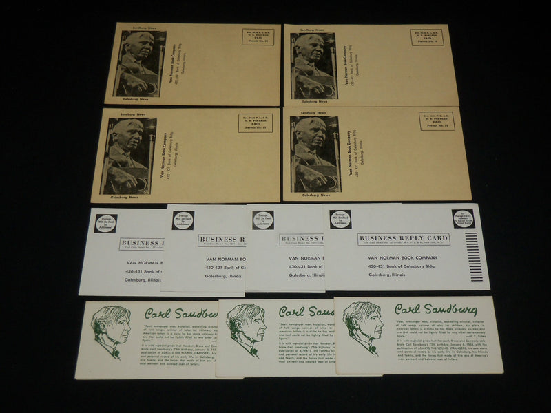1953 ALWAYS THE YOUNG STRANGERS - CARL SANDBURG ADVERTISING LOT - J 6535
