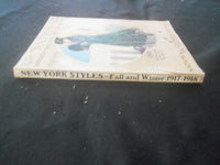 1917-1918 FALL & WINTER NATIONAL CLOAK & SUIT COMPANY CATALOG-N.Y. STYLES- R 93Z