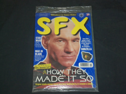 1997 OCTOBER SFX MAGAZINE - STAR TREK NEXT GENERATION - PATRICK STEWART - B 4941