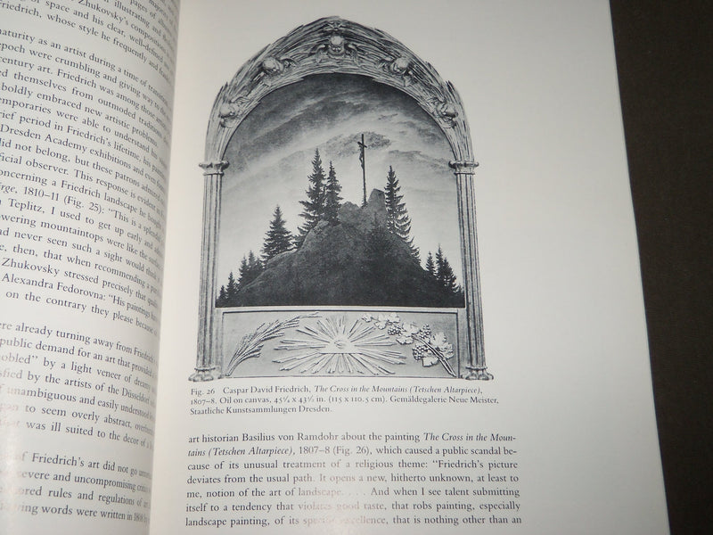 1990 THE ROMANTIC VISION OF CASPAR DAVID FRIEDRICH SOFTCOVER CATALOG - KD 5079