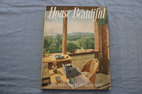 1951 OCTOBER HOUSE BEAUTIFUL MAGAZINE - AMERICAN TASTE? COVER - E 9647