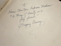 1953 CONWAY'S TREASURY OF FLOWER ARRANGEMENT INSCRIBED BOOK & LETTER - I 1234