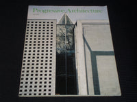 1984 JULY PROGRESSIVE ARCHITECTURE MAGAZINE - SUBSIDIZED HOUSING COVER - E 4087