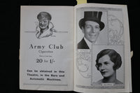 1920'S R.S.V.P. VAUDEVILLE THEATRE PROGRAM - K 1852