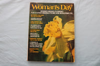 1973 APRIL WOMAN'S DAY MAGAZINE - A BEAUTIFUL FLOWER COVER - E 26693