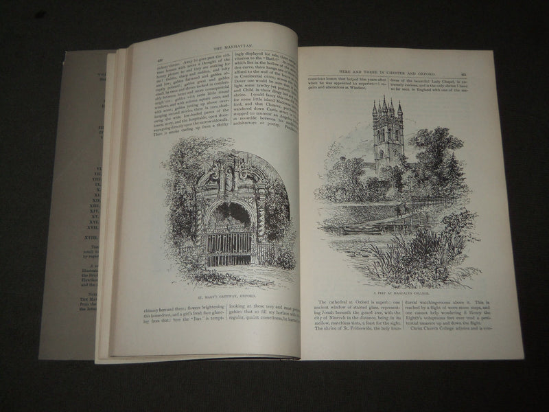 1883 JUNE THE MANHATTAN AN ILLUSTRATED MONTHLY MAGAZINE VOLUME 1 NO. 6 - J 3352
