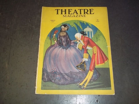 1923 MARCH THE THEATRE ILLUSTRATED MAGAZINE - MARIONETTES - II 3349