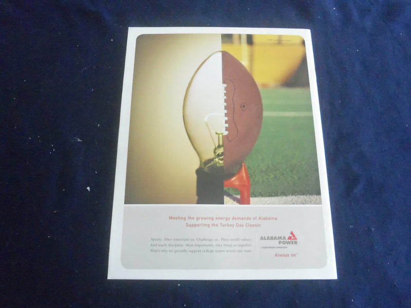 2005 NOV 24 FOOTBALL PROGRAM - TUSKEGEE UNIV VS ALABAMA STATE UNIV - SP 1217P