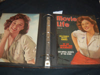 SUSAN HAYWARD 3 RING BINDER SCRAPBOOK - HOLLYWOOD - GREAT PHOTOS - 5A