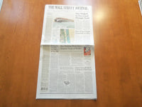 2021 MARCH 25 THE WALL STREET JOURNAL - SHIP WEDGED IN SUEZ CANAL DISRUPTS TRADE