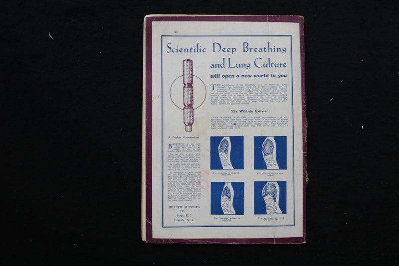 1936 JANUARY HEALTH CULTURE MAGAZINE - THE POWER OF RESISTANCE COVER - K 363