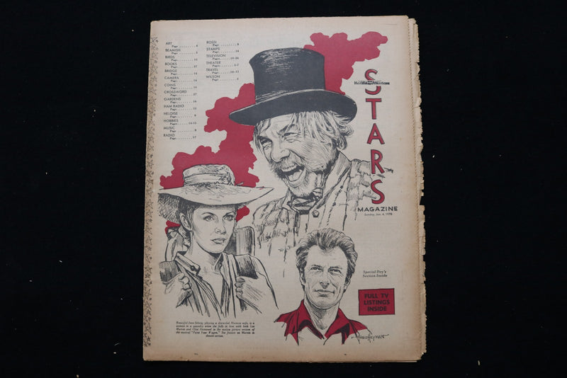 1970 JANUARY 4 STARS MAGAZINE - LEE MARVIN COVER - E 25708