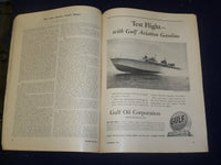 1942 NOVEMBER MOTOR BOATING MAGAZINE - THE YACHTSMEN'S MAGAZINE - B 6611