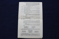 1916 OCTOBER 21 THE YALE PAGEANT PROGRAM - YALE BOWL - K 1671
