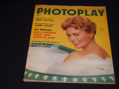 1955 NOVEMBER PHOTOPLAY MAGAZINE - KIM NOVAK FRONT COVER - E 16660