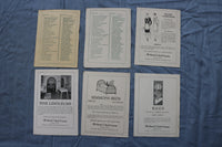 1929-1930 GREENWICH THEATRE PROGRAMS - LOT OF 26 +2 WINTER ANNOUNCEMENTS- O 3739