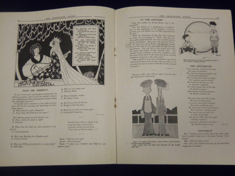 1923 MARCH 17 THE PRINCETON TIGER MAGAZINE VOL. 32 NO. 11 MID LENTEN - II 4248