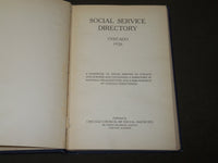 1926 SOCIAL SERVICE IN CHICAGO AND SUBURBS DIRECTORY - KD 5140