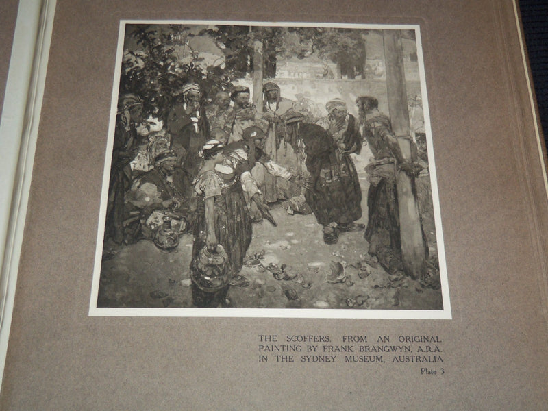 1905 THE SPIRIT OF THE AGE - WORK OF FRANK BRANGWYN VOLUME - 20 PLATES - Z 220
