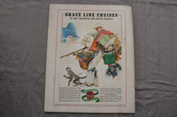 1941 JULY TRAVEL MAGAZINE - THE CIRCUS IS COMING TO TOWN! COVER - SP 4787R