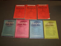 1934-39 HARPER'S MONTHLY MAGAZINE - LOT OF 19- STORIES & ILLUSTRATIONS- WR 1000A