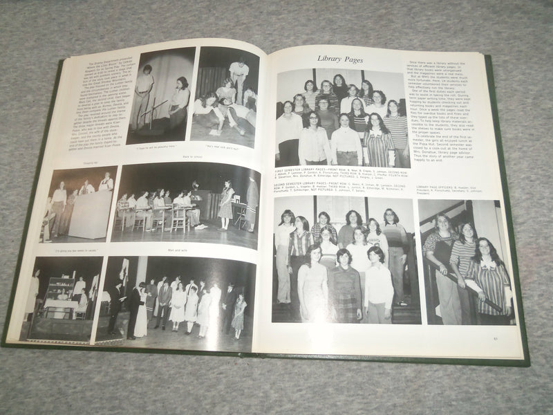 1978 ATODNEM MENDOTA HIGH SCHOOL YEARBOOK - MENDOTA, ILLINOIS - YB 2488