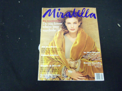 1991 SEPTEMBER MIRABELLA MAGAZINE - ISSUE #28 - NICE COVER - ST 4267