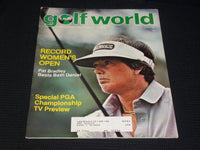 1981 JULY 31 GOLF WORLD MAGAZINE - PAT BRADLEY FRONT COVER - E 6878