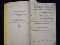 1959 COMPLETE FIELD GUIDE TO AMERICAN WILDLIFE HARDCOVER BOOK - KD 8682