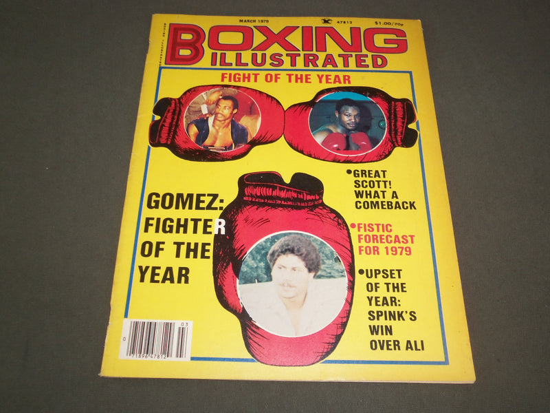 1979 MARCH BOXING ILLUSTRATED MAGAZINE- HOLMES-NORTON FIGHT OF THE YEAR -SP 9772