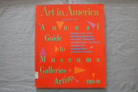 1989-90 ANNUAL ART IN AMERICA MAGAZINE - GUIDE TO GALLERIES COVER - E 26760