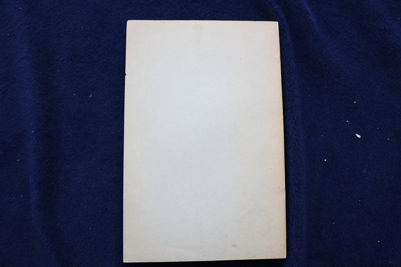 1951-1952 VASSAR COLLEGE CHAPEL PROGRAMS SOFTCOVER BOOK - K 867