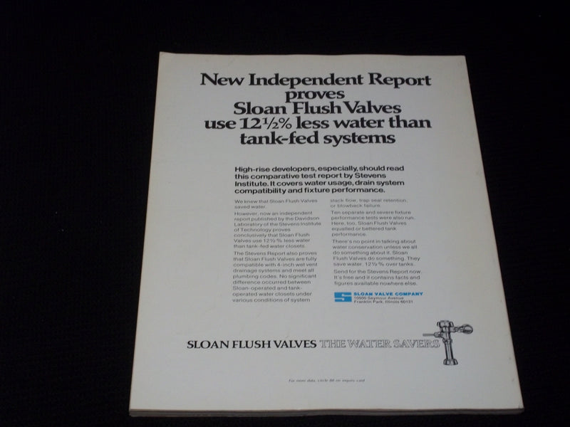 1975 AUGUST ARCHITECTURAL RECORD MAGAZINE - DAYTON OHIO COVER - E 4031