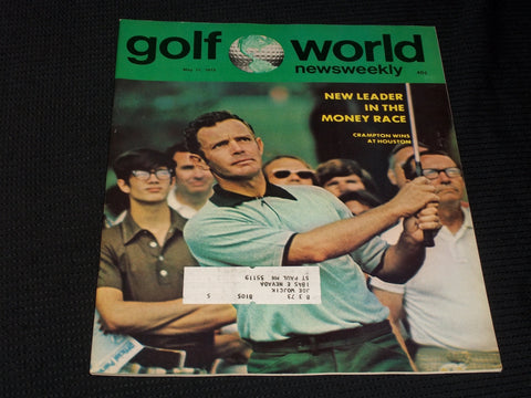 1973 MAY 11 GOLF WORLD NEWSWEEKLY MAGAZINE - BRUCE CRAMPTON - E 6122