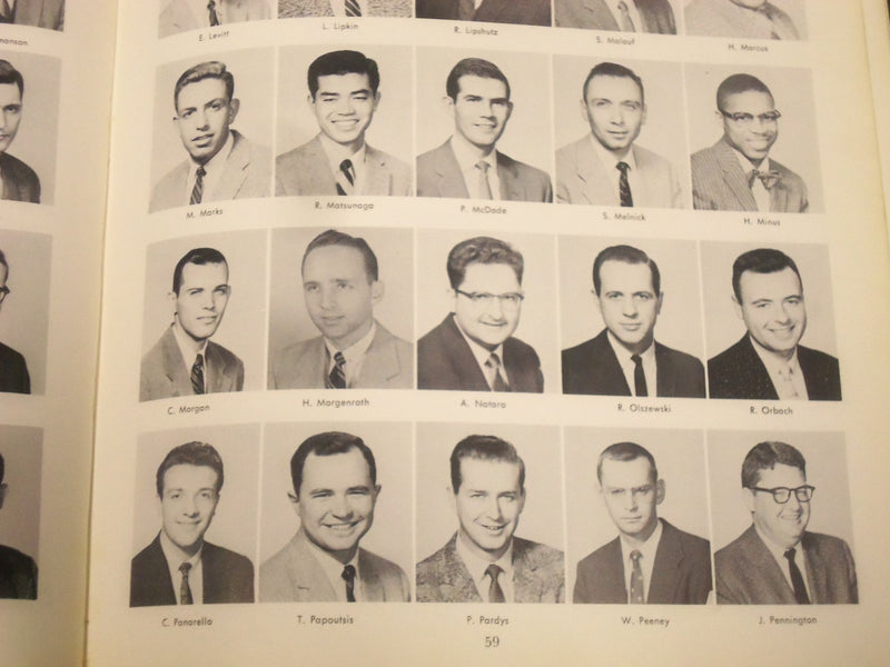 1958 ODONTOLOG TEMPLE UNIVERSITY SCHOOL OF DENTISTRY YEARBOOK - PHOTOS - YB 279