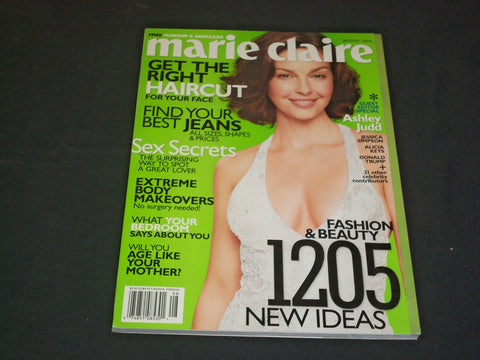 2004 AUGUST MARIE CLAIRE MAGAZINE - ASHLEY JUDD - SP 4596