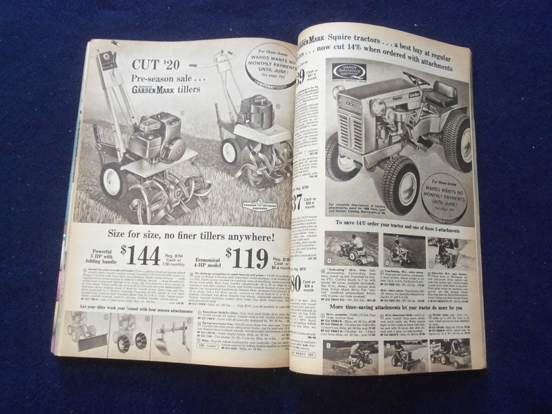 1968 WINTER MONTGOMERY WARD CATALOG - KANSAS CITY, MISSOURI - J 8477